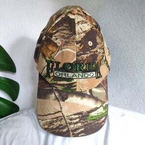 Orlando Florida Camouflage Cap Trucker Hat by JHats